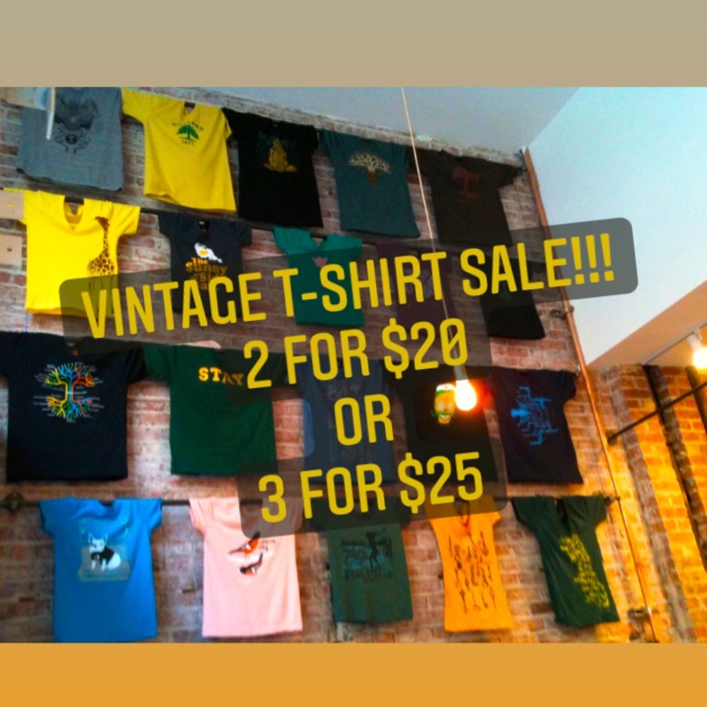Bundle Deal w/ $9.99 ship for all Vintage Shirts!!